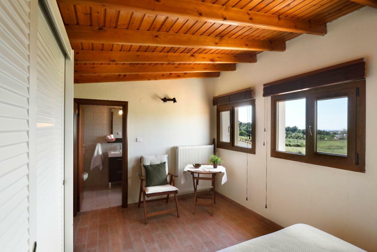 Sani Beach Villa Buitenkant foto
