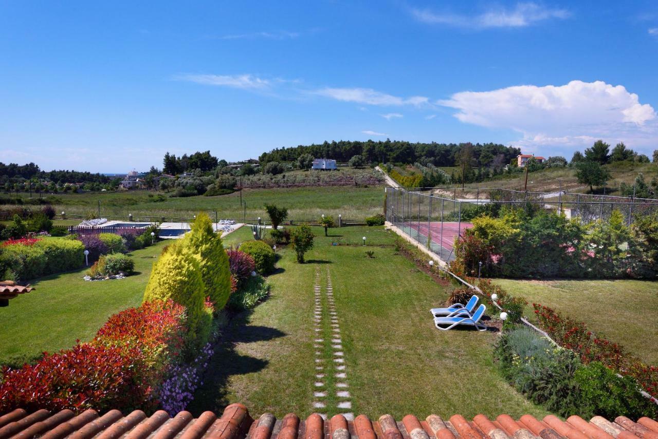 Sani Beach Villa Buitenkant foto