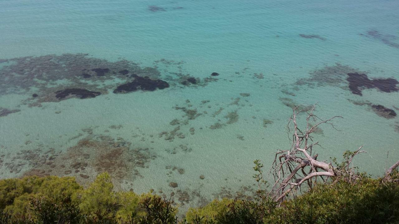 Sani Beach Villa Buitenkant foto