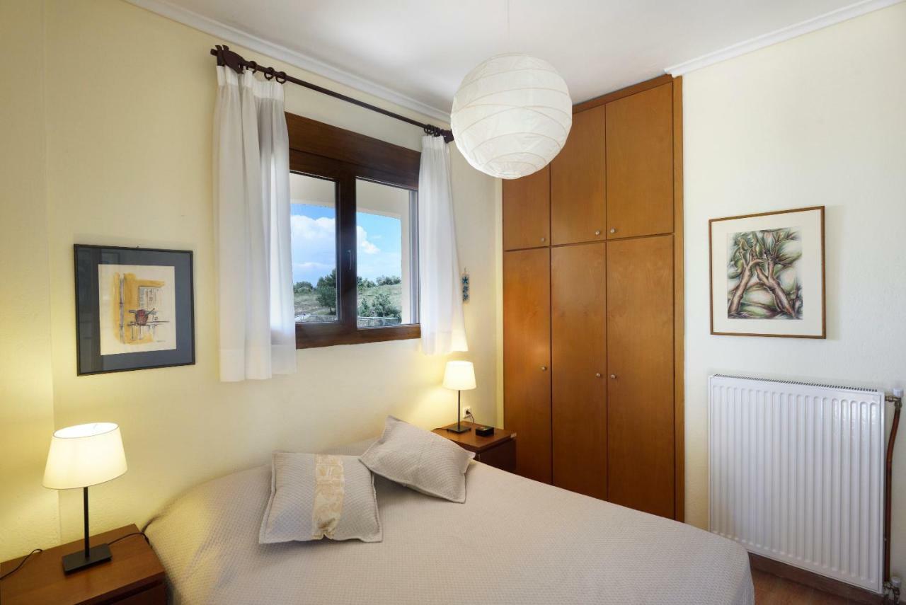 Sani Beach Villa Buitenkant foto